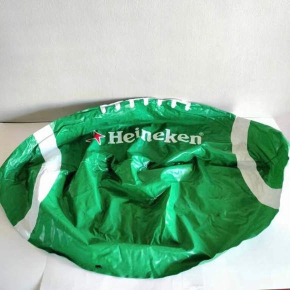 Heineken | Other | Vtg Heineken Beer Inflatable Football Blowup Sports ...